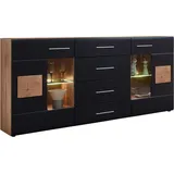 Innostyle Sideboard Sonate Lack Schwarz