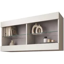 komodee Hängende Vitrine Tivoli 100 x 29,5 x 50 cm Weiß