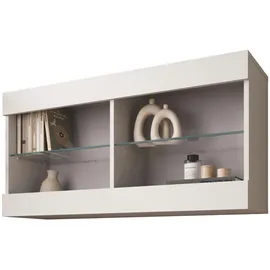 komodee Hängende Vitrine Tivoli 100 x 29,5 x 50 cm Weiß