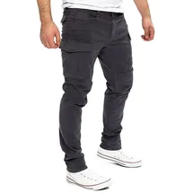 Yazubi Jayden Cargohose Modern Dunkelgrau 30 30