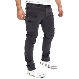 Yazubi Jayden Cargohose Modern Dunkelgrau 30 30