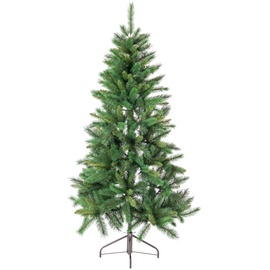 BigBuy Christmas Weihnachtsbaum grün PVC Metall Polyethylen 210 cm