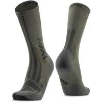 X-Socks Hike Discover Crew Wandersocken E014 dark sage/black 42-44
