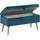 OTTO home Truhenbank AMIRA Petrol 81 x 36 x 43 cm