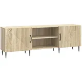 vidaXL Sonoma-Eiche TV-Schränk 150 x 31 x 50 cm Braun Holzwerkstoff
