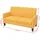 vidaXL 2-Sitzersofa 135 x 65 x76 cm Gelb