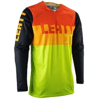 Leatt 4.5 Lite Langarm-trikot - Citrus - M