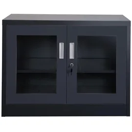 Jet-Line Aktenschrank Ufa dunkelgrau Metallschrank