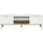 CaliCosy GÖTEBORG Lowboard 160 x 50 cm Weiß Holz