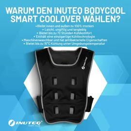 INUTEQ Bodycool Smart Coolover Kühlweste Schwarz