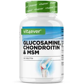 Vit4ever Glucosamin Chondroitin MSM Tabletten 365 St.