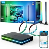 Govee AI Sync Box 2 Smart PC Beleuchtungsset 27-34" - LED-Panels