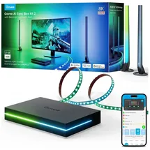 Govee AI Sync Box 2 Smart PC Beleuchtungsset 27-34" - LED-Panels