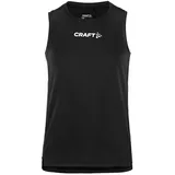 Craft Rush 2.0 Tanktop Kinder 999000 - black 134/140