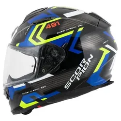 Scorpion Exo-491 Spin Motorradhelm schwarz, L