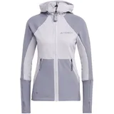 Adidas TERREX Women TX Flooce Hooded Hiking HU1851 - silver dawn/silver violet