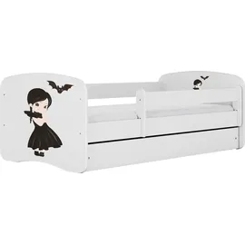 raumhirsch furniture Kinderbett 80 x 180 cm Holzwerkstoff weiß