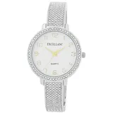 Excellanc Quarzuhr 1800264 Elegante Spangenuhr mit Metallarmband, modern