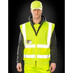 Result Executive Cool Mesh Safety Vest - fluorescent yellow - S