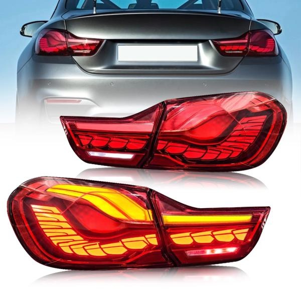 Voll LED Rückleuchten für BMW F32 F33 F36 F82 Bj. 2013-2021 rot OLED Technik