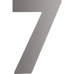 Ziffern Hausnummer 0-9 Höhe 120mm - Edelstahl - 7