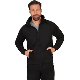 TRIGEMA Sweatjacke "TRIGEMA Raglanjacke aus Sweat-Qualität", Herren, Gr. XL, schwarz, Sweatware, 70% Baumwolle, 30% Polyester, lang, ohne Ausschnitt, Sweatjacken Sweatjacke