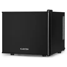Klarstein Geheimversteck Mini-Kühlschrank 17 l 26 dB hoch Schwarz