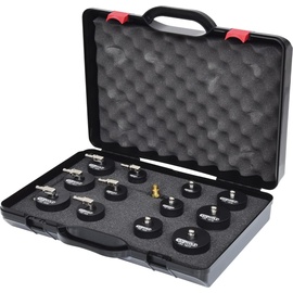 KS Tools Turbolader-Bajonett-Ladeluft-System-Prüfkoffer-Satz, 13-tlg