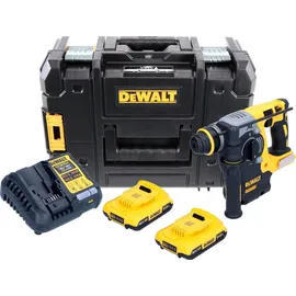 DeWalt DCH 273 D2 Akku Kombihammer 18V 2,1J SDS-Plus + 2x Akku 2,0Ah + Ladegerät + TSTAK