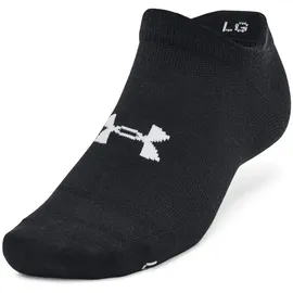 Under Armour Essential No Show 6er Pack) Socken, schwarz - XL