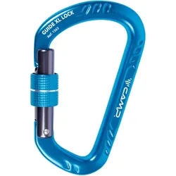 Karabiner Guide XL Lock BLAU|SCHWARZ NO SIZE