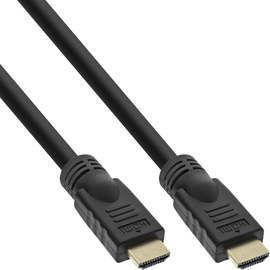 InLine High Speed HDMI Kabel mit Ethernet schwarz/gold 5m (17505P)