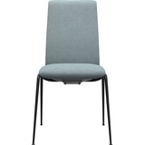 Stressless® Polsterstuhl Laurel, Low Back, Größe M, mit Beinen aus Stahl in Schwarz matt braun