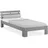 Homestyle4u 90 x 200 cm Grau
