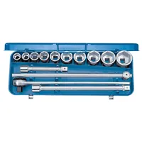 Gedore Steckschlüsselsatz 3/4" 14-tlg. 6-kant 22-50 mm