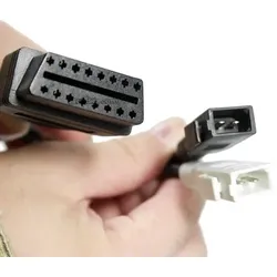 2X2 Adapter auf OBD2, erford. bei ältere Audi, VW, Skoda, Seat Fahrzeuge