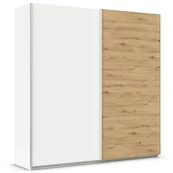 rauch ORANGE Schwebetürenschrank Quadra 225 x 229 cm Dekor Weiß