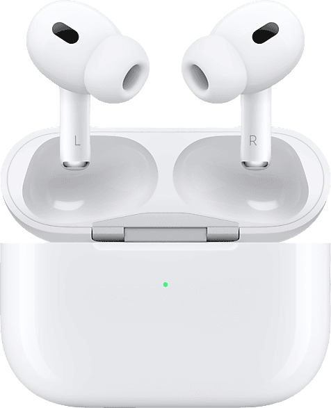 APPLE AirPods Pro (2. Generation) mit MagSafe Case (USB‐C), In-ear Kopfhörer Bluetooth White