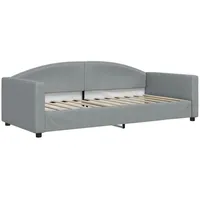 VidaXL Tagesbett Hellgrau 90x200 cm Stoff