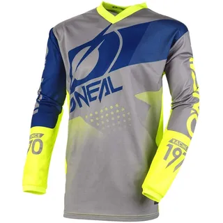 O'Neal Element Factor Motocross-Jersey grau, S