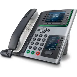 HP Poly Edge E450 - VoIP-Telefon mit Rufnummernanzeige/Anklopffunktion