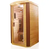 Infrarotkabine Infrarotsauna Wärmekabine Sauna Saunakabine 1 Person Vollspektrum