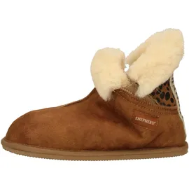 SHEPHERD Hausschuhe Leder - Braun 39