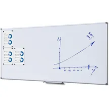 Showdown Displays Whiteboard Scritto® - Economy 100 x 200 cm Weiß