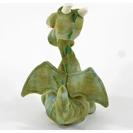 KÖGLER Labertier Plüsch Drache Zuko, plappert alles nach und tanzt Wackelkopf