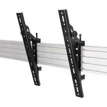 B-Tech BT8390-VESA400T Flachbildschirm-Montagearm Schwarz 70 kg Schiene - 177,8 (Wand), Monitor Halterung, Schwarz