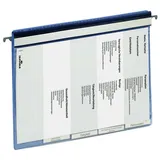 Durable Personalhefter Kunststoff blau DIN A4 5x kaufmännische Heftung, 5 St.