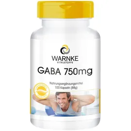 Warnke Vitalstoffe GmbH Gaba 750 mg Kapseln 100 St.