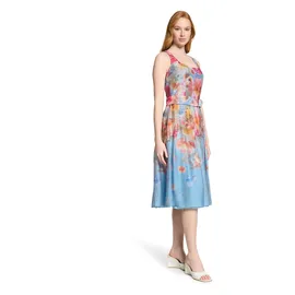 Vera Mont Cocktailkleid Blumenprint Blau 42