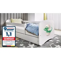 raumhirsch furniture Kinderbett 80 x 180 cm Holzwerkstoff weiß